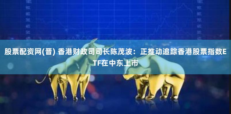 股票配资网(晋) 香港财政司司长陈茂波：正推动追踪香港股票指数ETF在中东上市